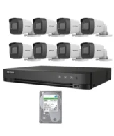 Hikvision 2MP 8-Camera Surveillance System – 8CH DVR, 2TB HDD