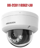 Hikvision DS-2CD1183G2-LIU 8MP Smart Hybrid Light Fixed Dome Network Camera IP67