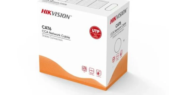 Hikvision DS‑1LN6UU/CCA Cat 6 U/UTP Network Cable