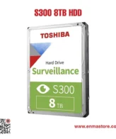 Toshiba S300 8TB Internal Hard Disk (Surveillance‑Grade)