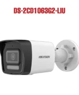 Hikvision DS-2CD1063G2-LIU 6 MP Smart Hybrid Light Fixed Bullet Network AcuSense & Audio Camera