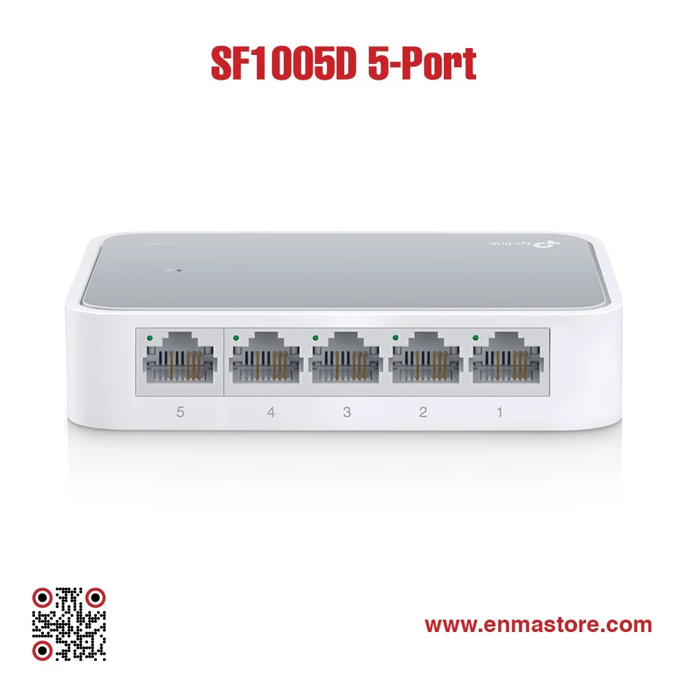 TP-Link TL-SF1005D 5-Port 10/100Mbps Desktop Switch
