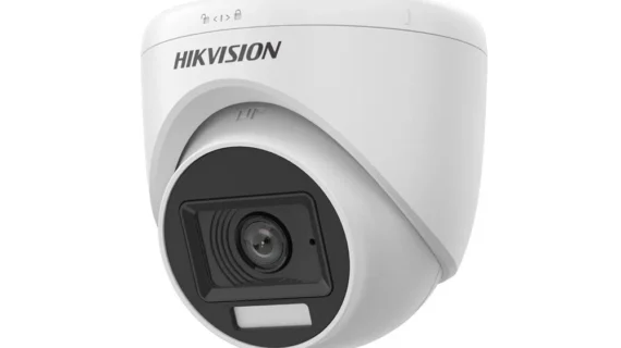Hikvision DS-2CE76K0T-LPFS 3K Dual-Light Audio 5MP Fixed Dome Camera Turbo HD CCTV Camera