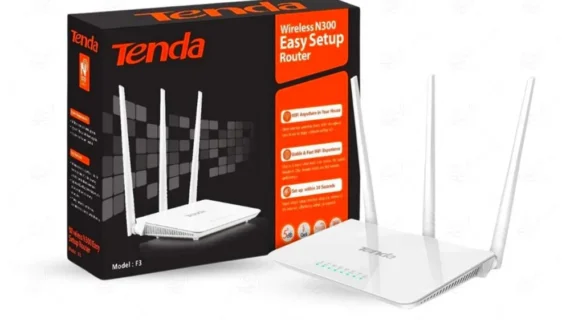 Tenda F3 N300 Wireless Wi‑Fi Router
