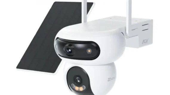 EZVIZ CS-HB90x/SP 4MP+4MP 8MP Dual-Lens Outdoor Solar Wi-Fi Camera