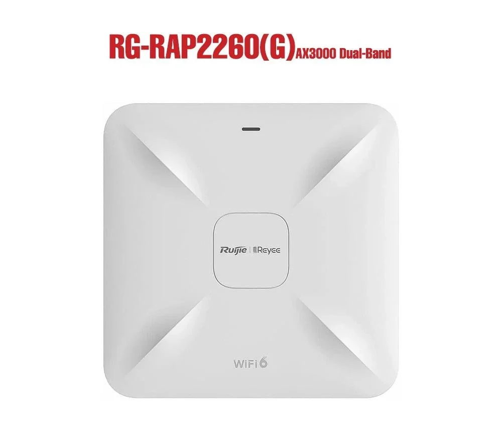 Ruijie Reyee RG-RAP2260(G) Wi-Fi 6 AX1800 Dual-Band Ceiling Access Point