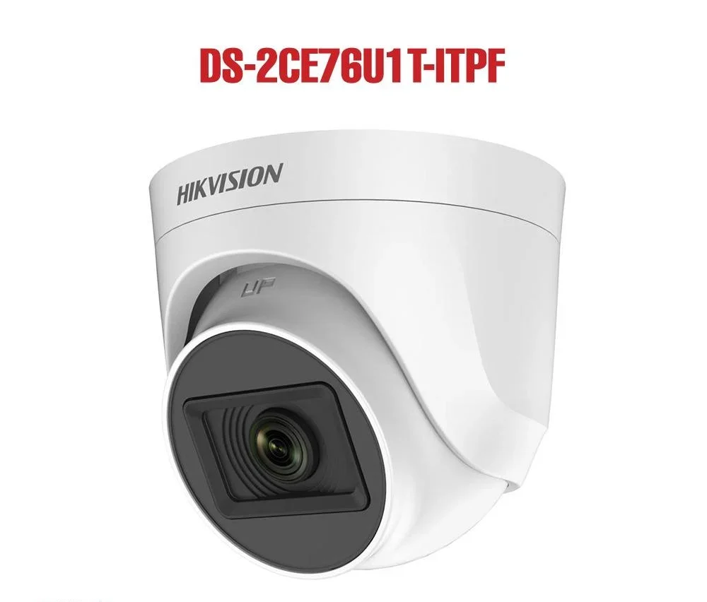 Hikvision DS-2CE76U1T-ITPF 4K 8MP Indoor Fixed Turret Camera