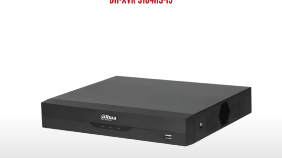 Dahua DVR 4CH Penta-brid 5MP Value/1080P Compact 1U 1HDD WizSense DH-XVR5104HS-I3