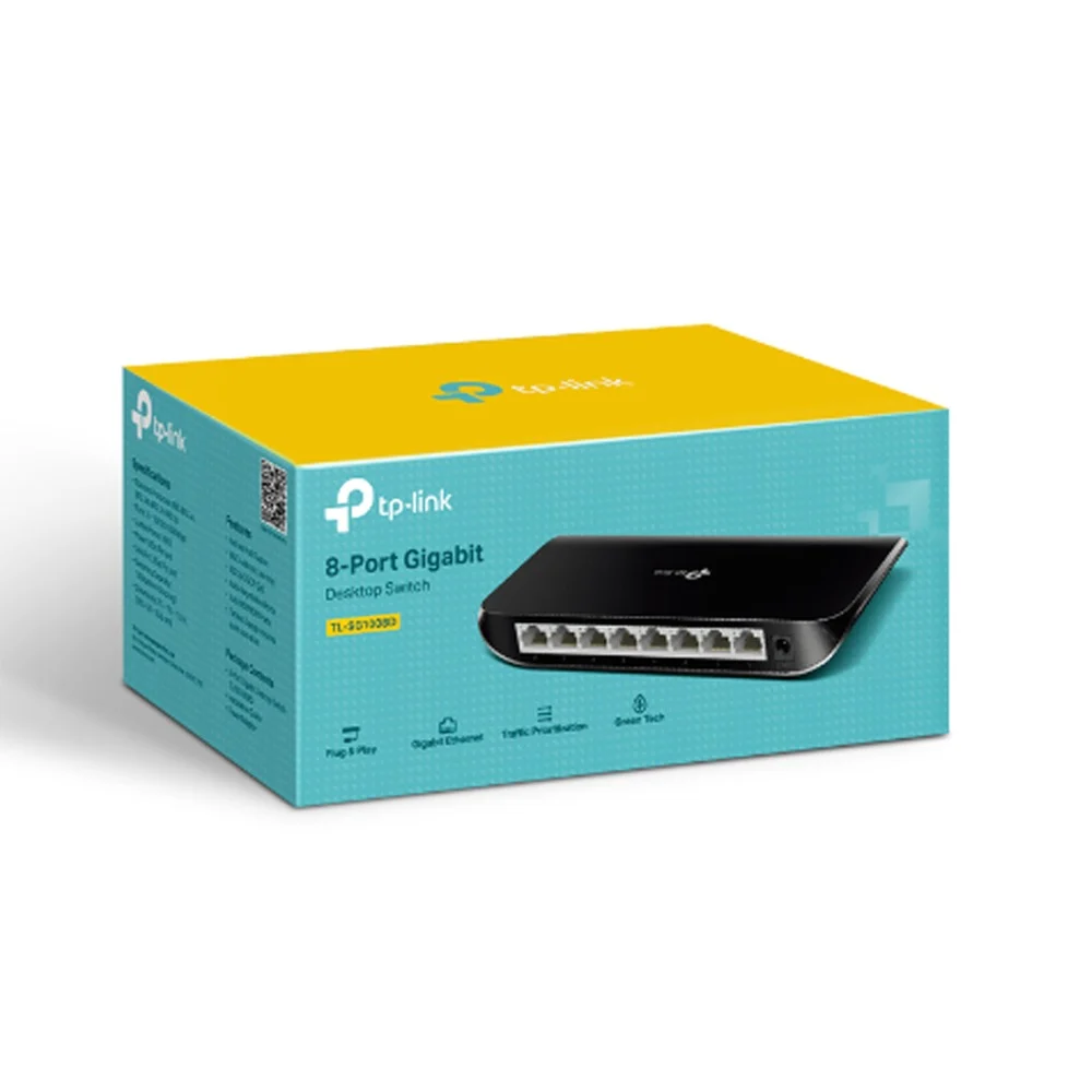TP-Link TL-SG1008D 8-Port Gigabit Desktop Switch - Image 5