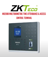 ZKTeco MB2000 multibiometric Time Attendance & Access Control Terminal