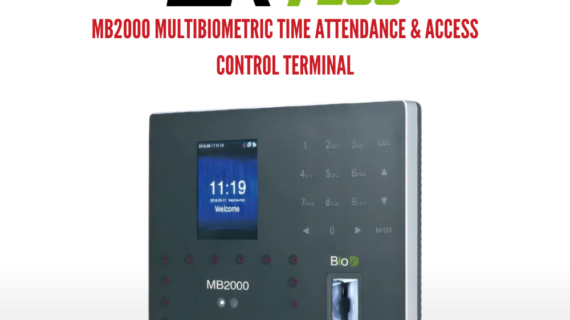 ZKTeco MB2000 multibiometric Time Attendance & Access Control Terminal