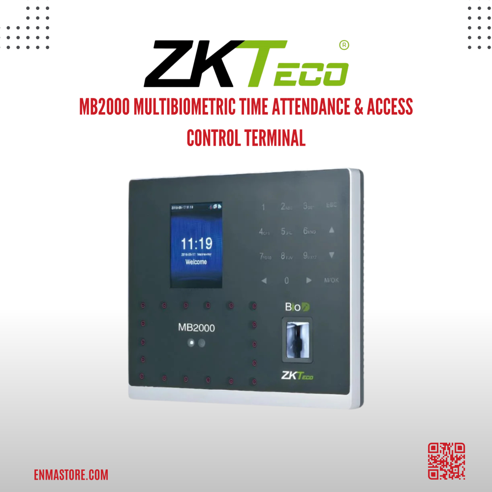ZKTeco MB2000 multibiometric Time Attendance & Access Control Terminal