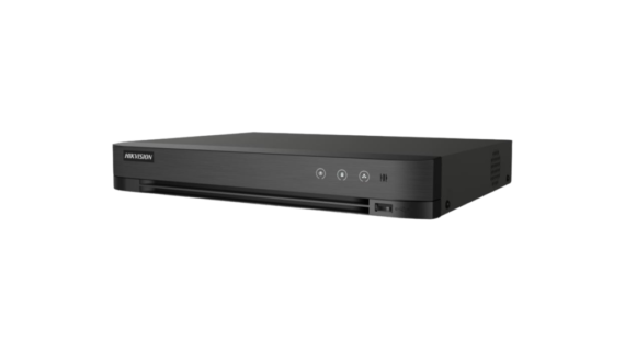 4-Channel Hikvision DVR, 1080p HD, H.265+ Compression
