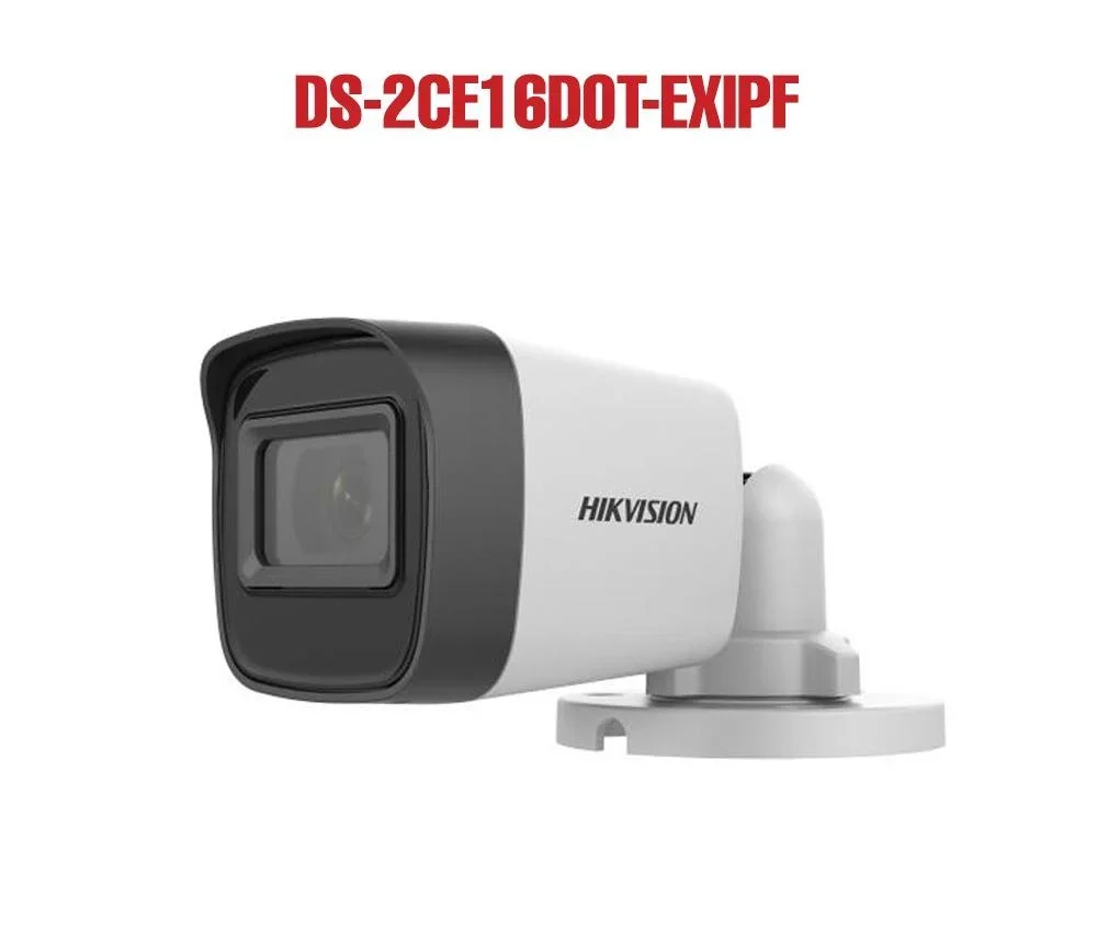 Hikvision DS-2CE16D0T-EXIPF 2MP Metal Bullet CCTV Camera Full HD 1080p Analog Security Outdoor Camera