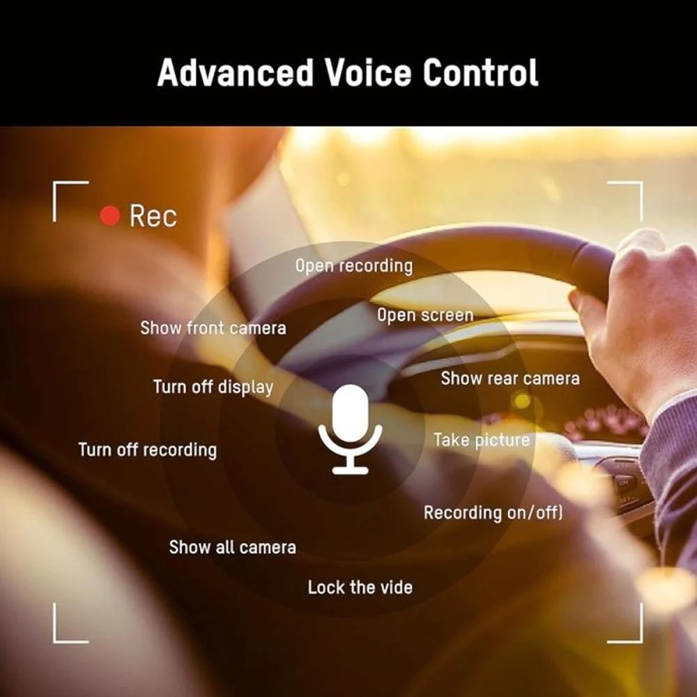 Hikvision K5 Dashcam – 2K QHD, GPS, Night Vision - Image 8