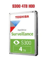 Toshiba S300 4TB Internal Hard Disk (Surveillance-Grade)