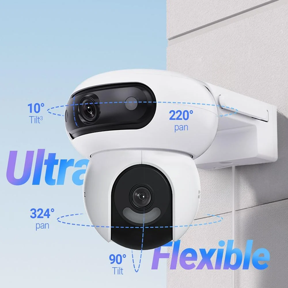 EZVIZ CS-HB90x/SP 4MP+4MP 8MP Dual-Lens Outdoor Solar Wi-Fi Camera - Image 4