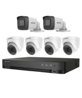 Hikvision 2MP 2 Outdoor + 4 Indoor Camera System with 8CH DVR
