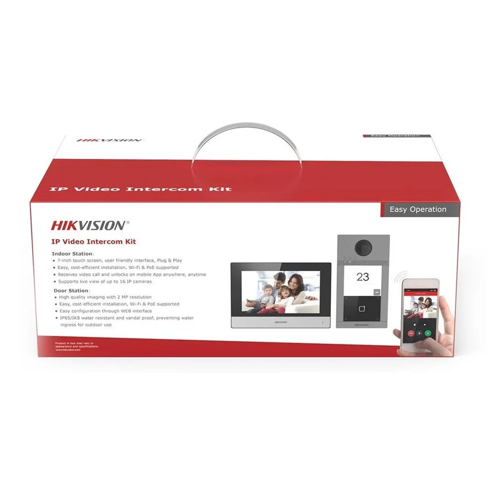 Hikvision DS-KIS604-P(C) IP video intercom kit
