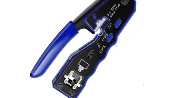RJ45 EZ Pass Through Crimp Tool High Quality