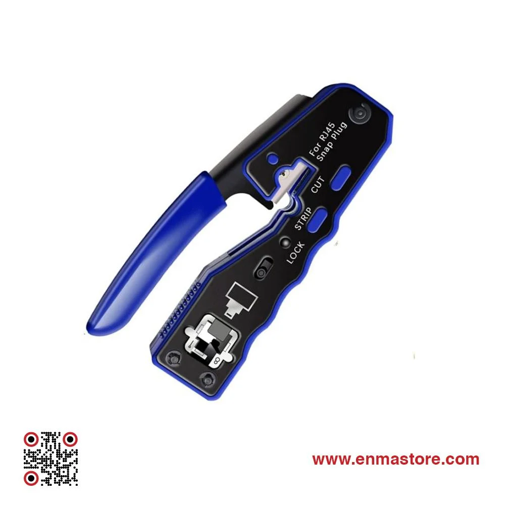 RJ45 EZ Pass Through Crimp Tool High Quality