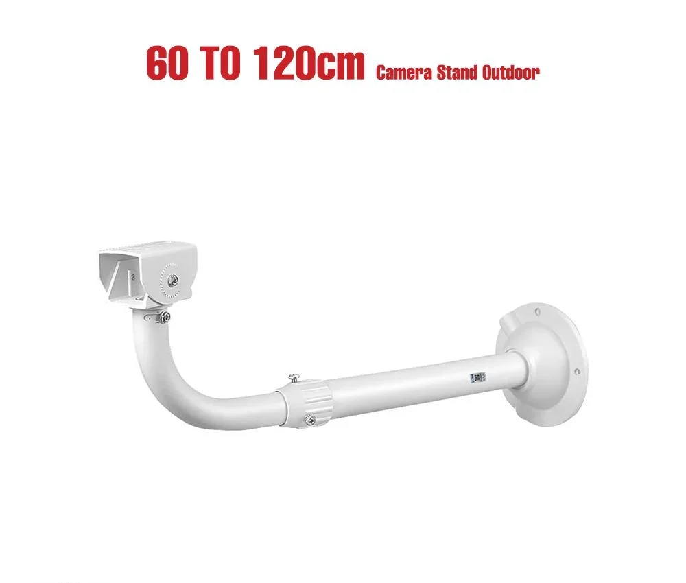 Adjustable CCTV Security Camera Stand 60–120cm Outdoor Wall & Ceiling Mount Bracket