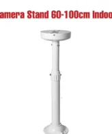 Adjustable CCTV Security Camera Stand 60–100cm Indoor Wall & Ceiling Mount Bracket
